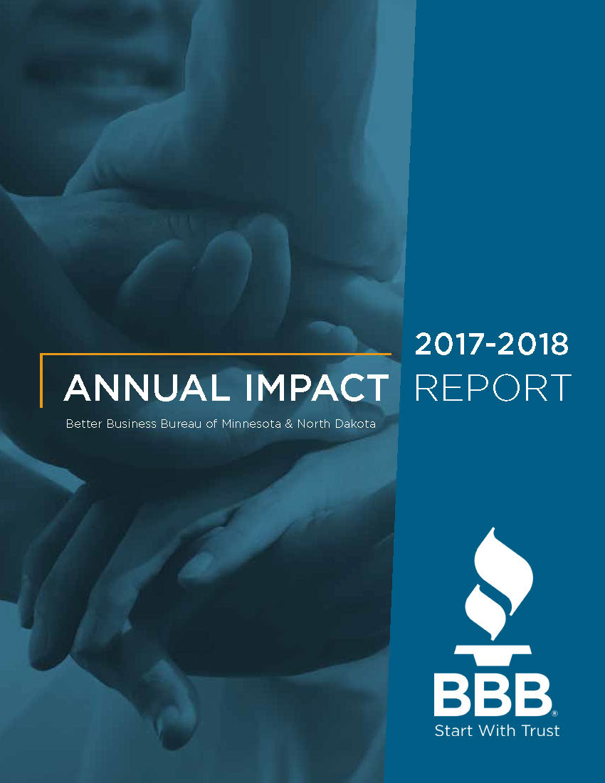 2018 BBB Annual Report Cover Image