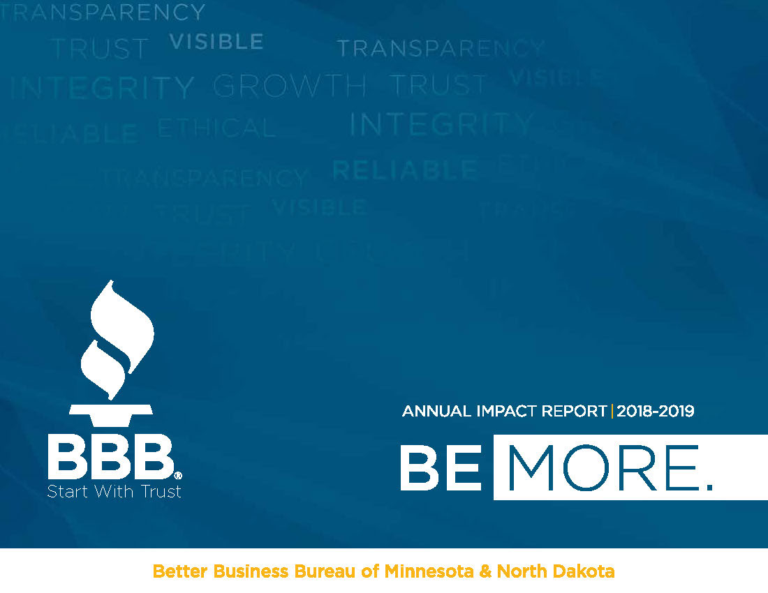 2019 BBB Annual Report Cover Image