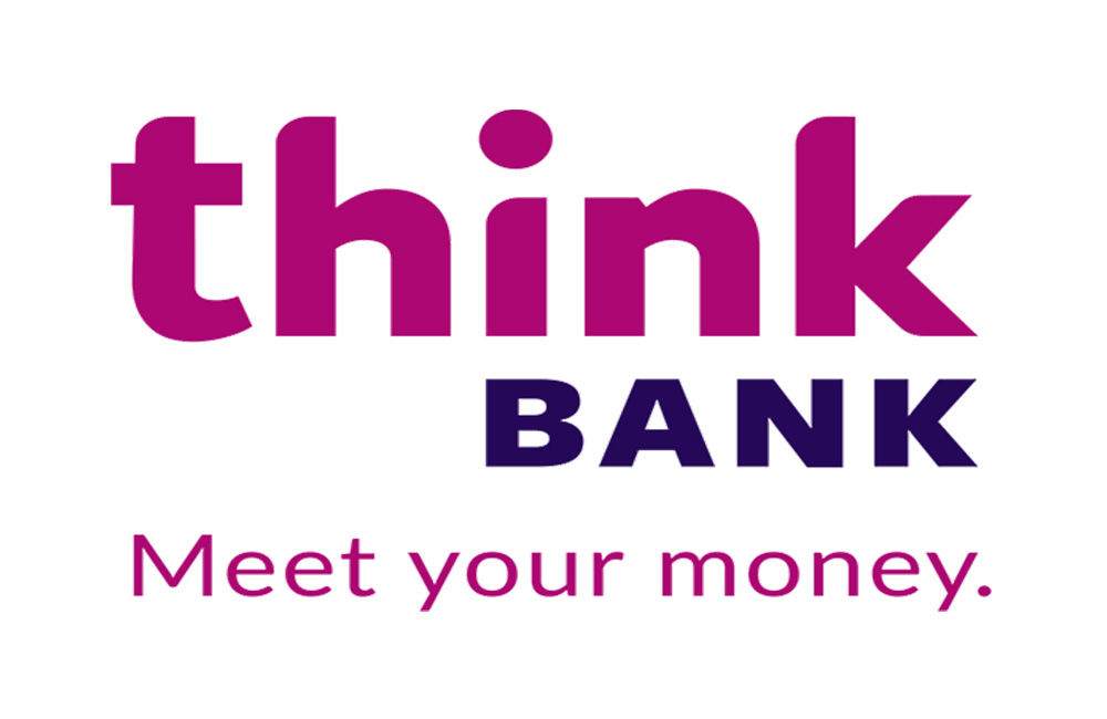 "ThinkBank" logo 