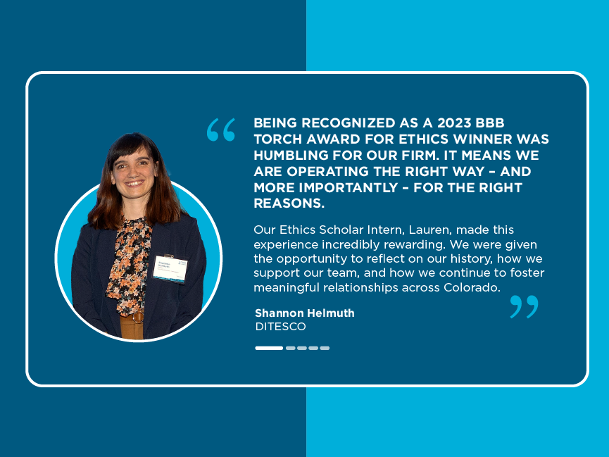 Torch Awards Testimonial