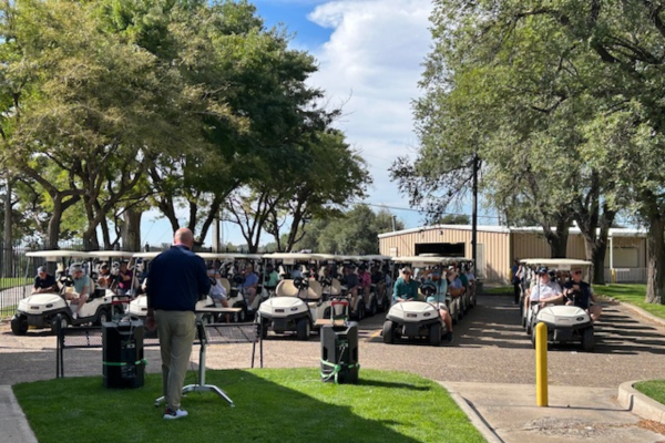 More golf - George and Carts