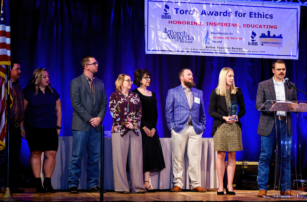 awardees on stage