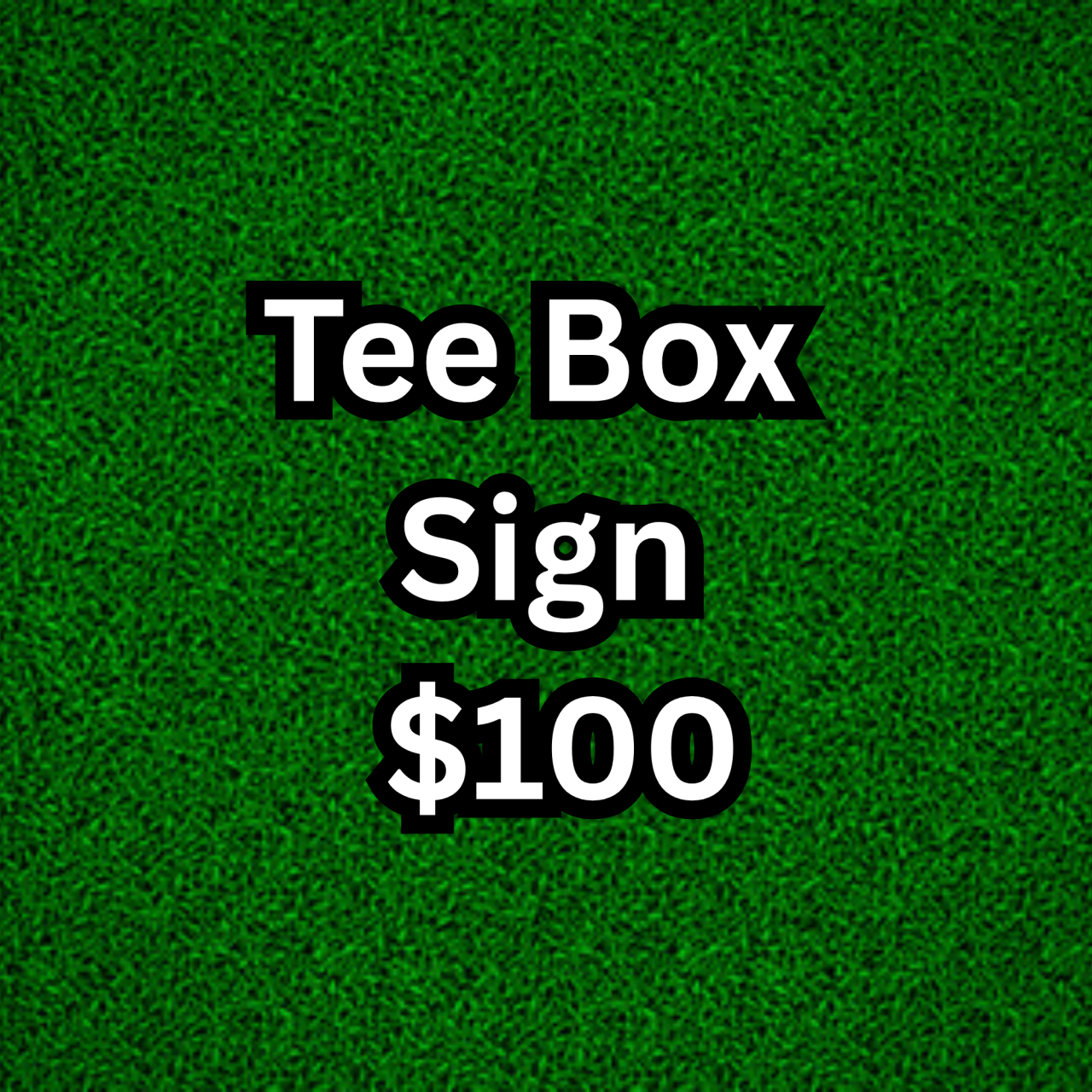 Golf Sponsor Signs - 4