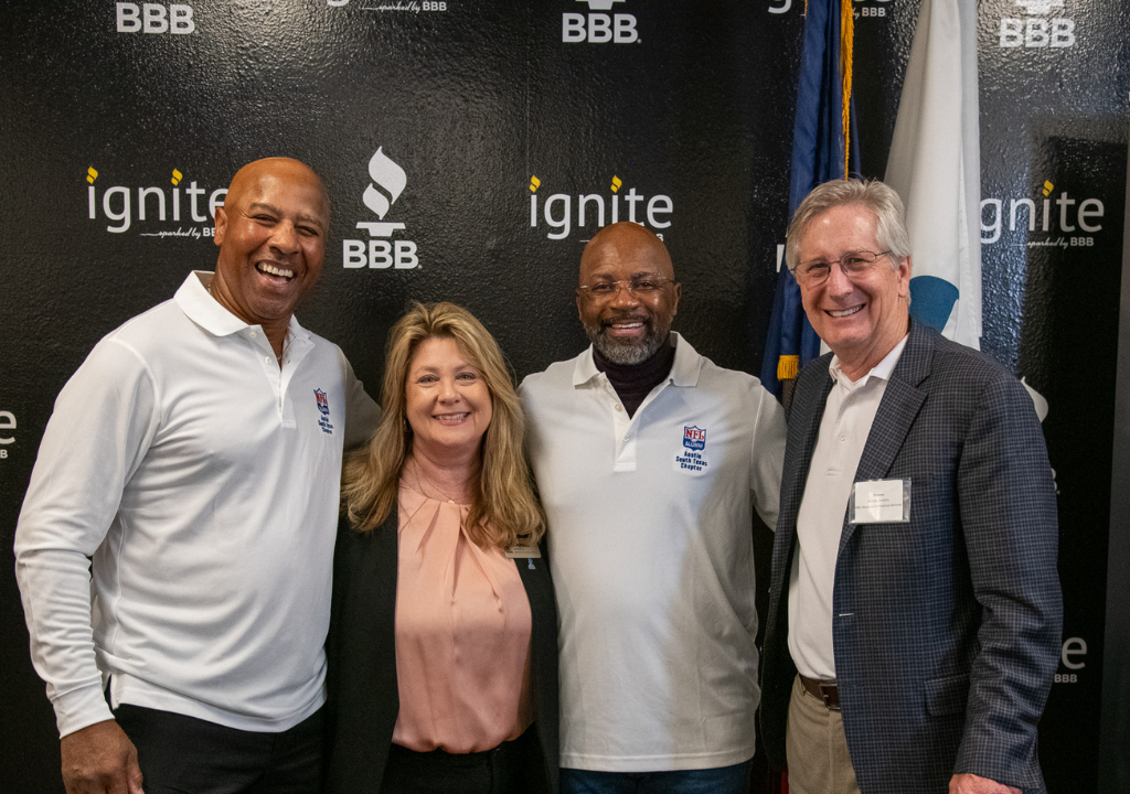 Ignite center group picture with CEO