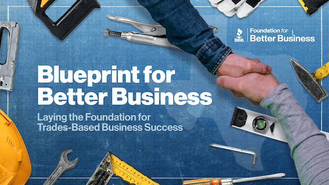 Shaking hands surrounded by construction tools
