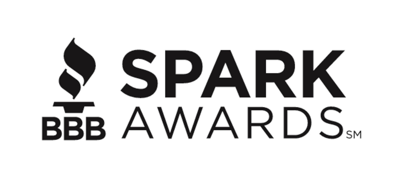 Spark Award logo in Black 