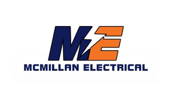 Mcmillan electrical logo on a white background