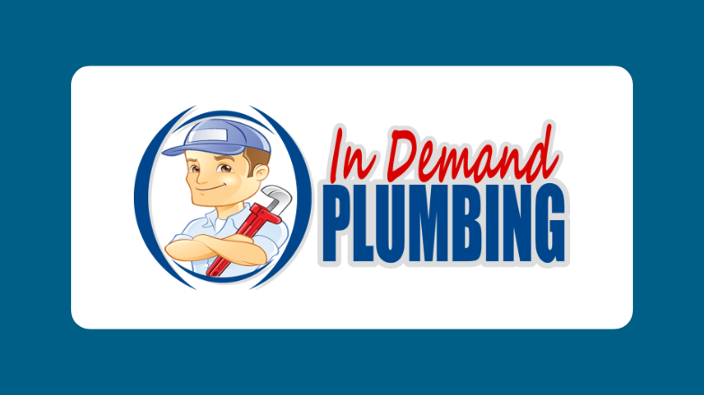 In Demand Plumbing Logo
