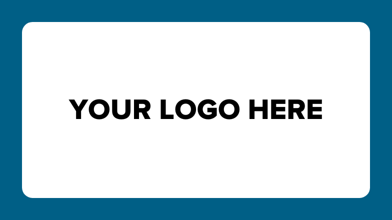 Words Your Logo Here as a placeholder