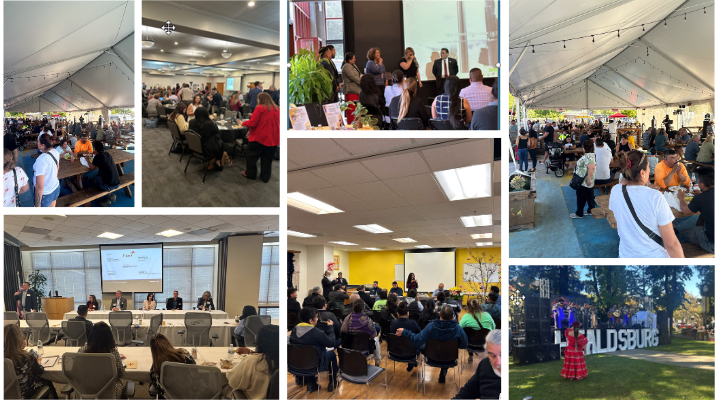 collage of BBB events