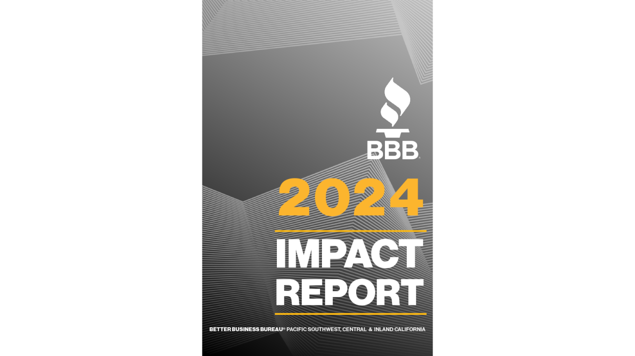 2024 BBB Impact Report cover