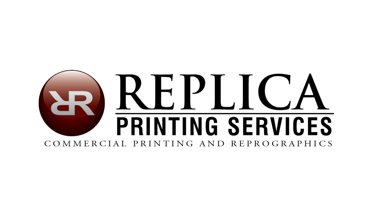 replica printing business logo