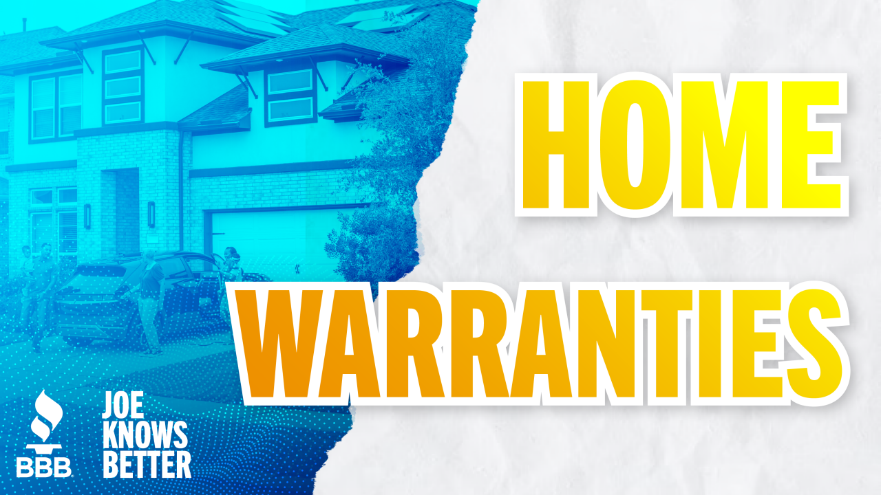 title card reading Home Warranties