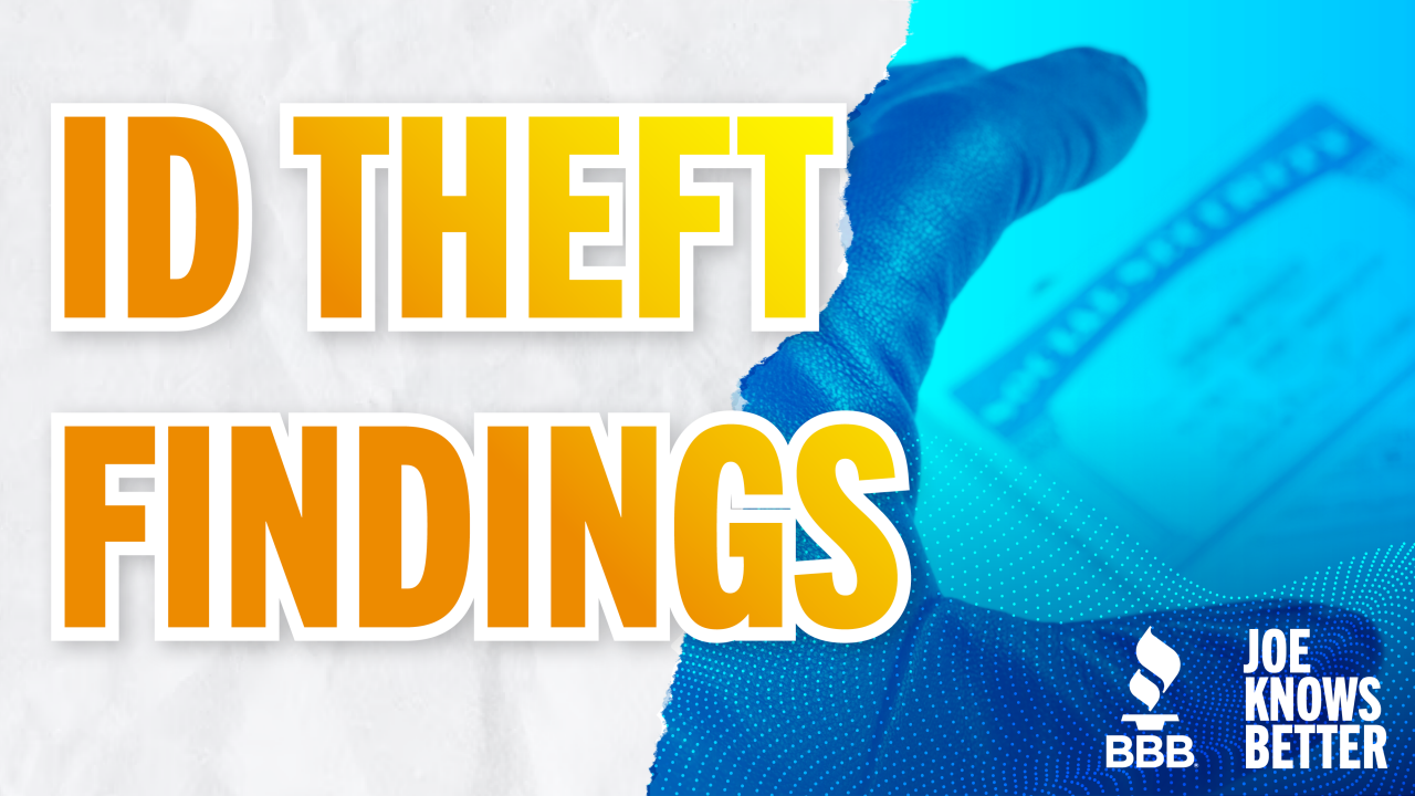 ID Theft Findings