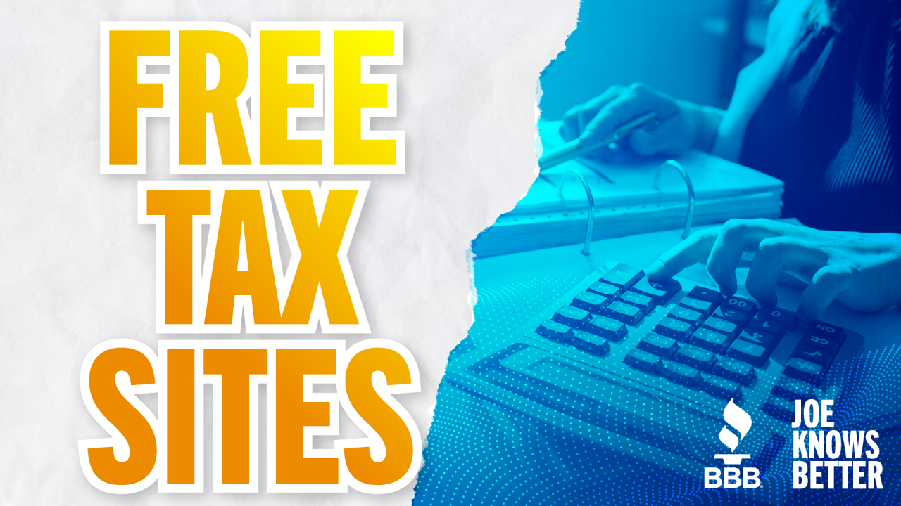 title card reading Tax Sites