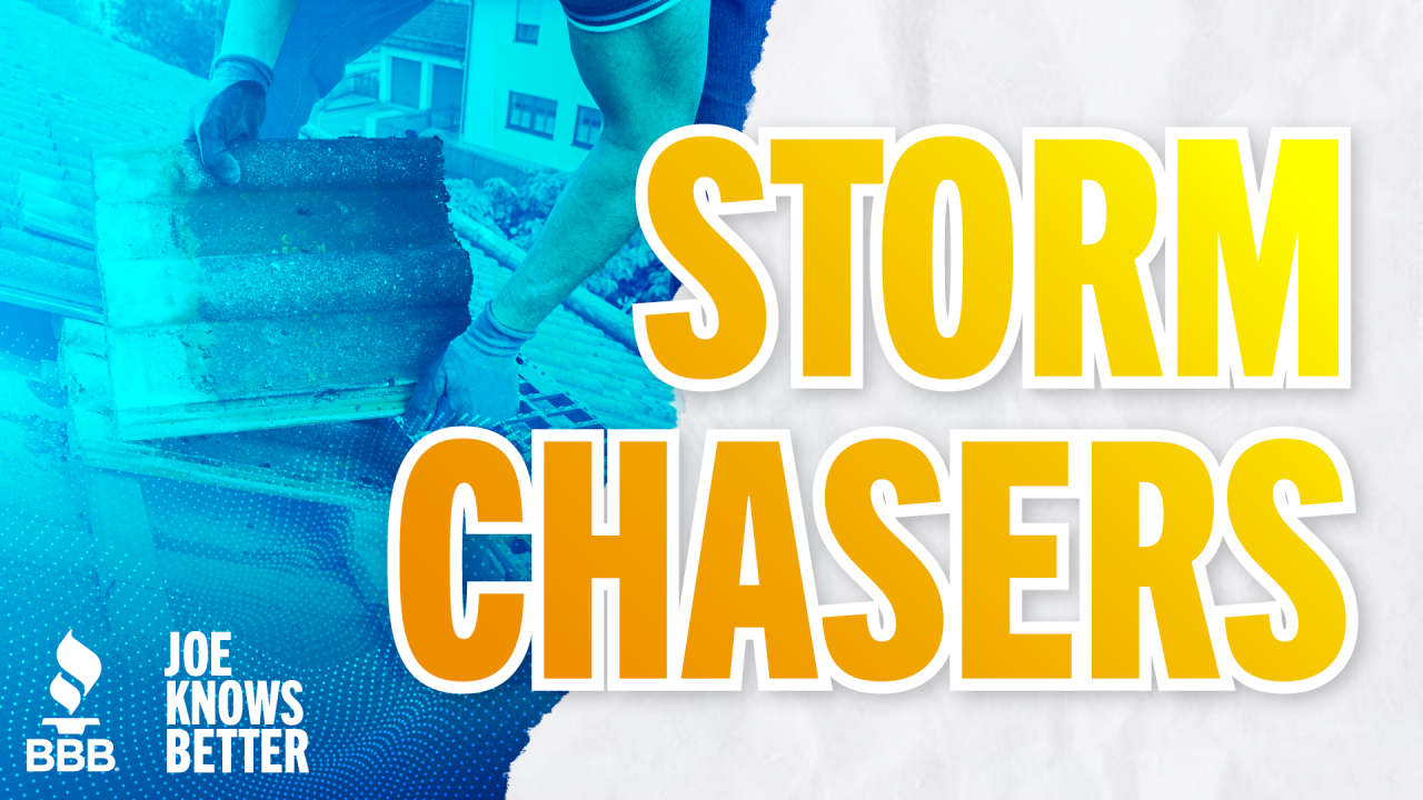 title card reading Storm Chasers