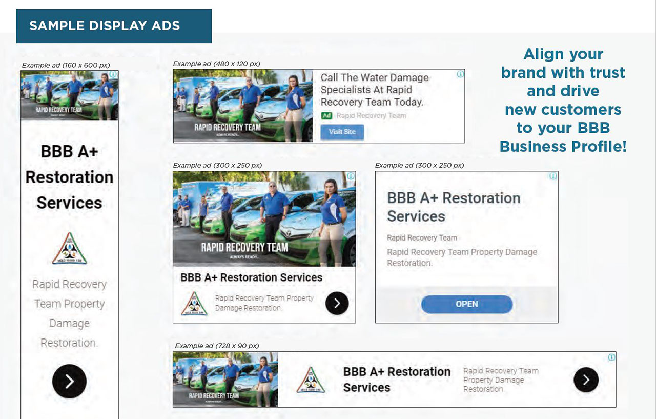 Sample Display Ads