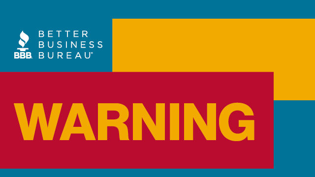 BBB Great West + Pacific Warning